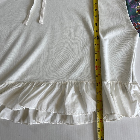 FP Movement by Free People White Floral Cowl Neck Sweater - Picture 12 of 12